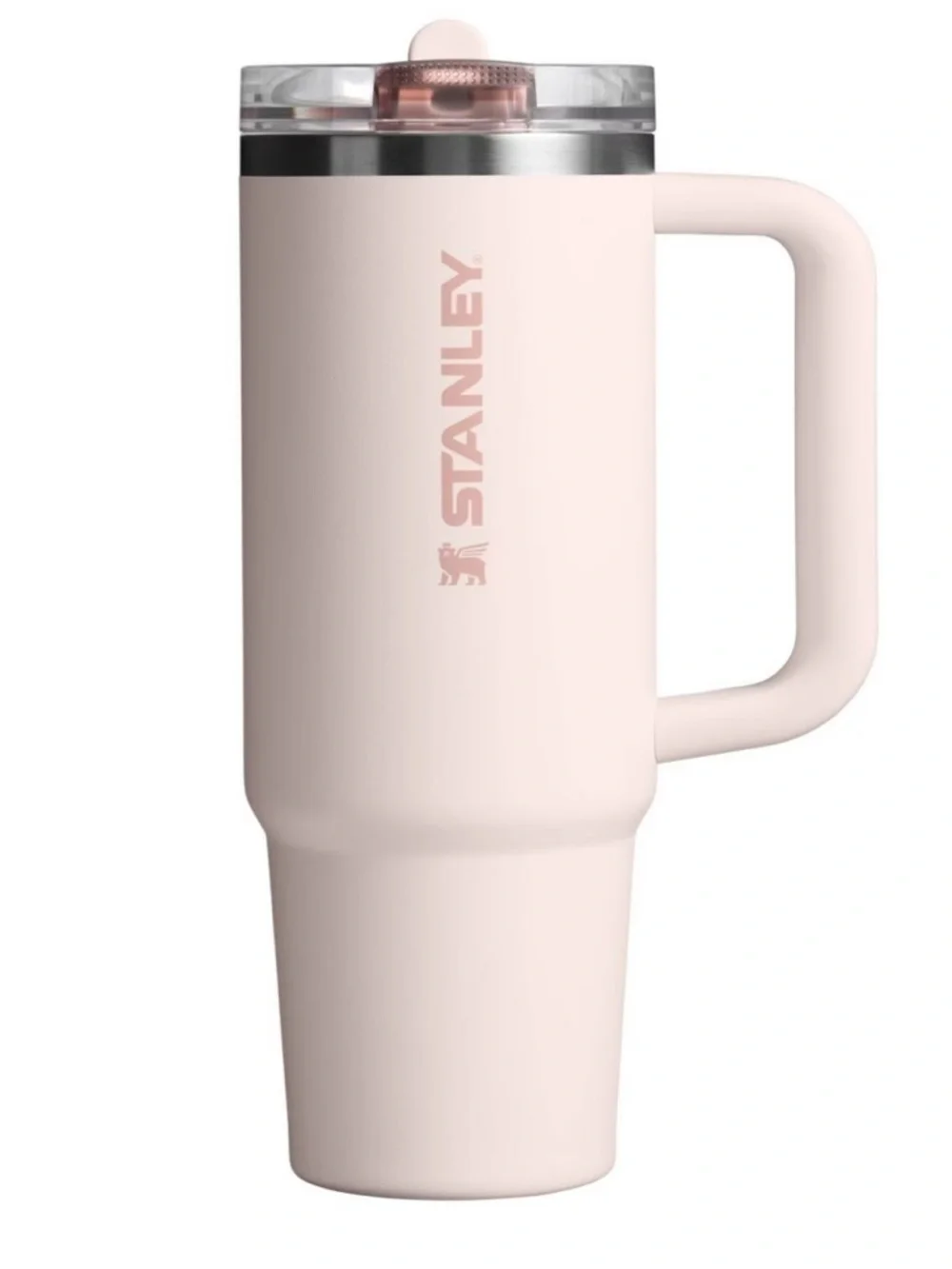 Stanley Rose Quartz Insulated Travel Mug with Handle 30 oz - Picture 1 of 7
